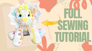 Memory Lion Tutorial | Sew a Keepsake from Baby Clothes (Larry the Lion Pattern)