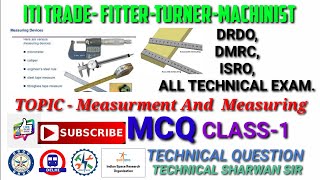 माप और मापक औजार (Measurement And Measuring Tools) TOP MOST 50 MCQ  QUESTIONS |Fitter Study screenshot 5