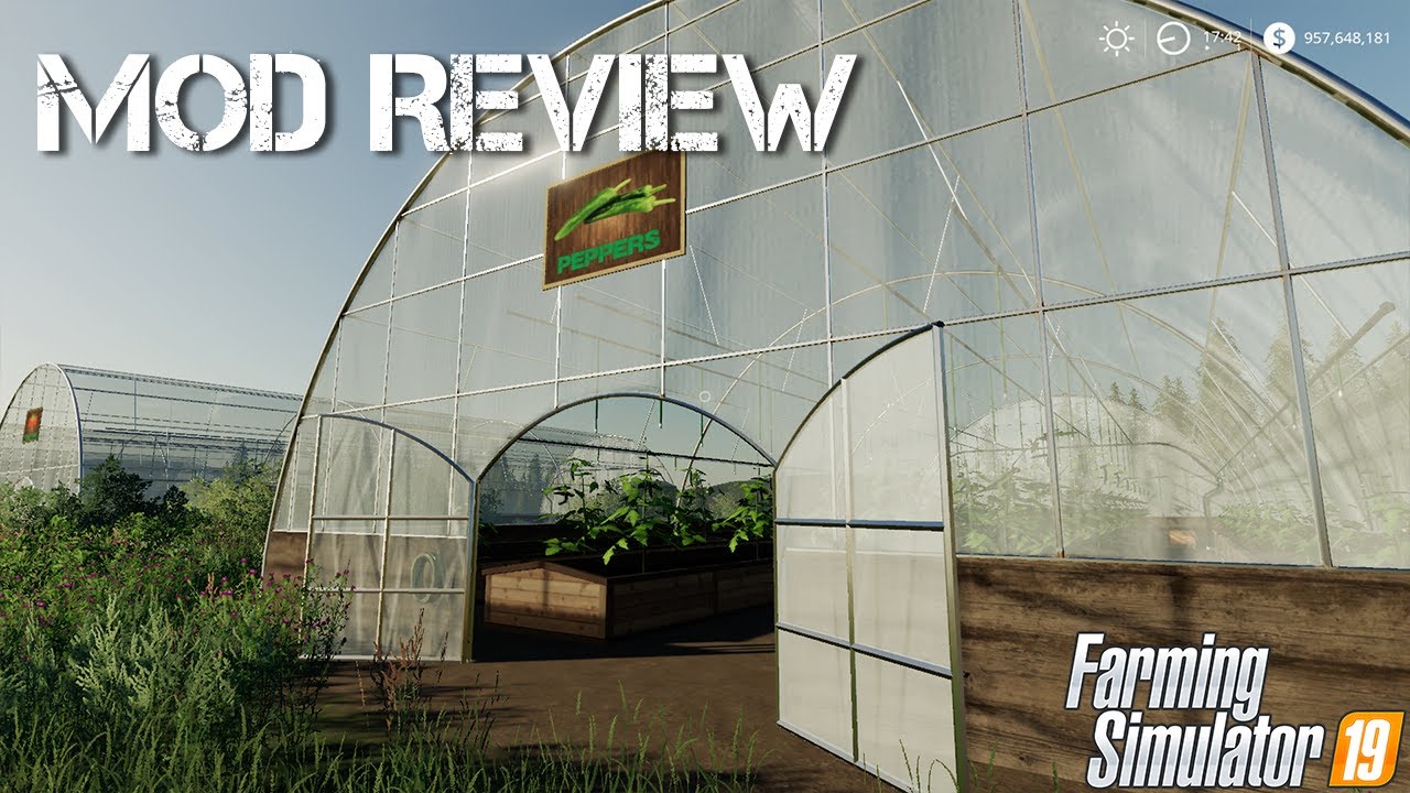 Pack Greenhouses Mod Review Mod Test Farming Simulator 19 XBOX