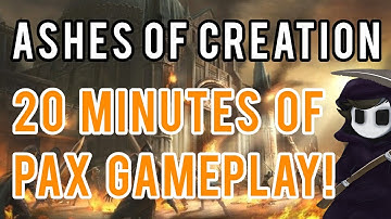 Ashes of Creation - 20 Minutes of PvE PAX Gameplay!
