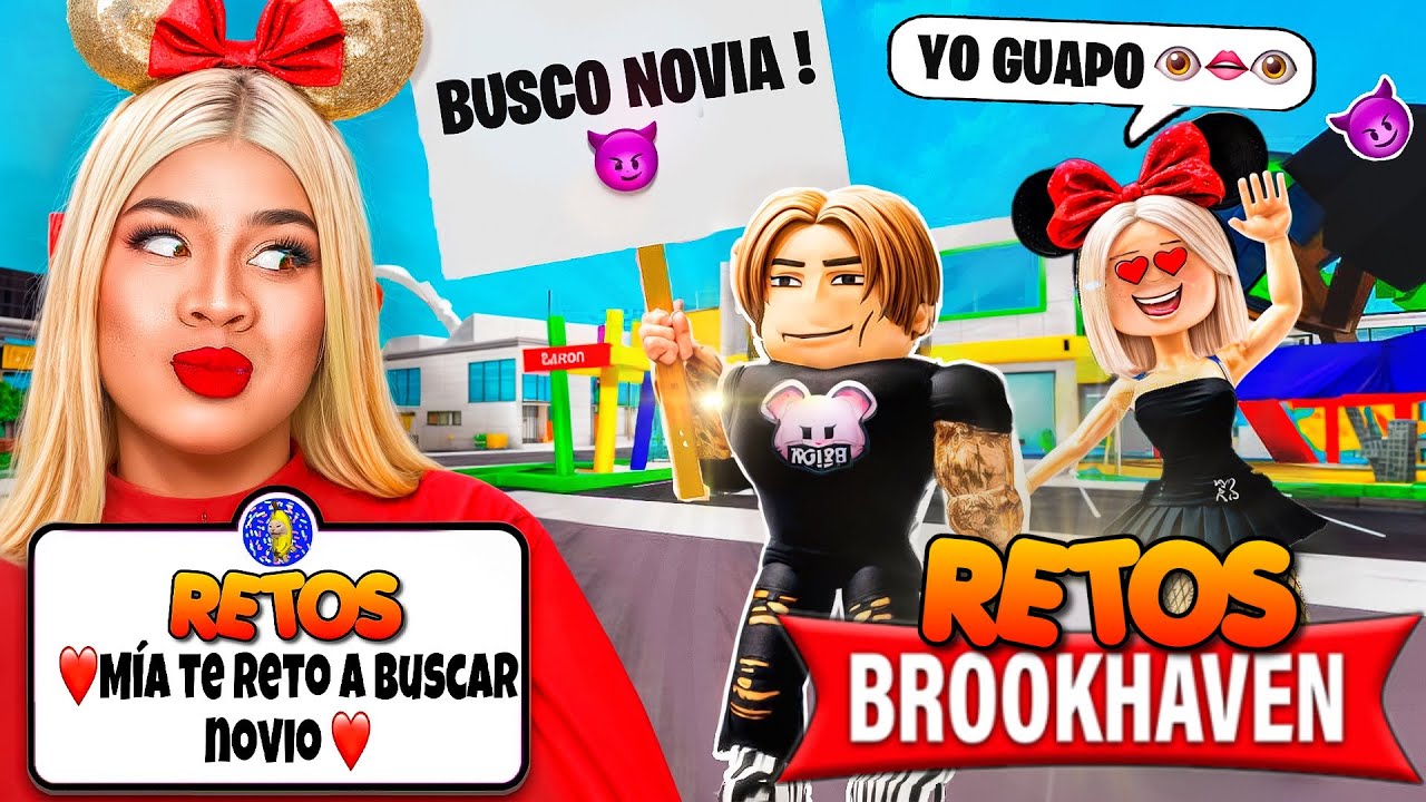 CUMPLIENDO RETOS EXTREMOS EN BROOKHAVEN🏡 (ROBLOX)😱 | MIA PLUMONES #roblox