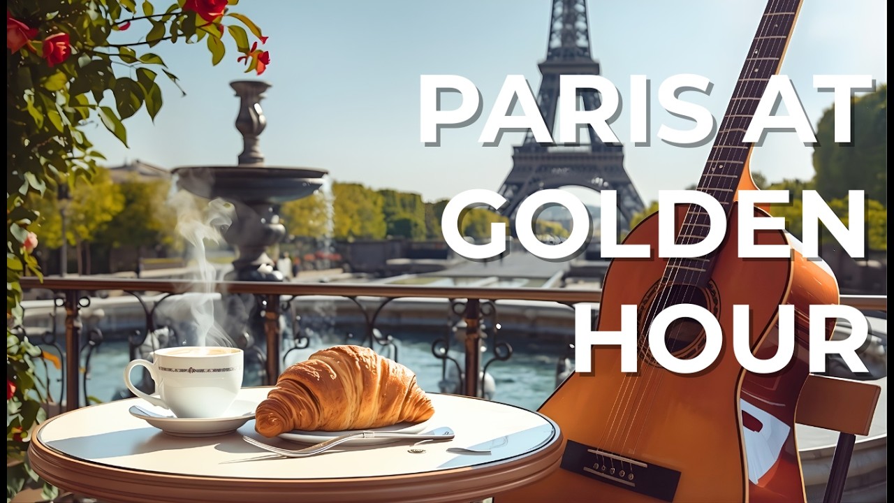French Guitar Romance 🥖 1 Hour of Parisian Café & Riviera Sunset Melodies