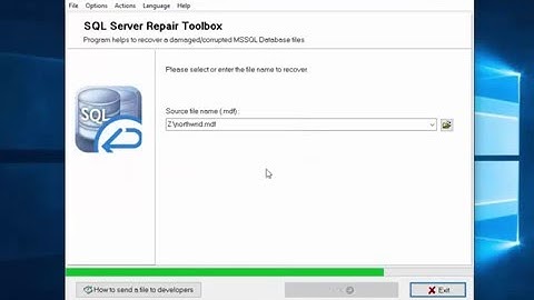 SQL Server Repair Toolbox Manual