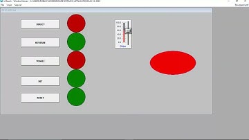 BUTTON PROPERTY IN INTOUCH SCADA SOFTWARE TUTORIAL