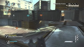 COD Ghosts: How To Get Easy KEM Strikes Tips! (KEM Strike w/Honey Badger On Freight)