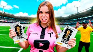 A Loirinha do Taspio Rasgou Meu Álbum da Copa!! *ACABOU AMIZADE*