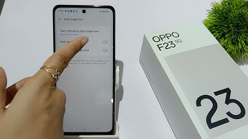 How to set data usage in oppo F23 5g | Data limit kaise set kare | Data limit settings