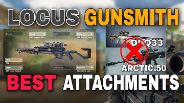 BEST LOCUS Gunsmith INSANE QUICKSCOPE after NERF