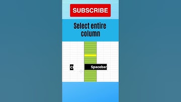 Excel Shortcuts You Never Knew Existed #shorts #shortsfeed #exceltips