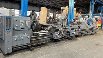 53” x 27’ cc POREBA TR135 Lathe 2 Carriage