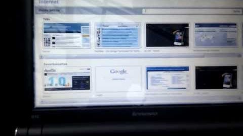 Nokia - MeeGo running on a netbook