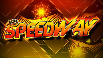 Geometry Dash Speedway by BuiltInMacro [Easy Demon / Weekly Demon | 100% All Coins]