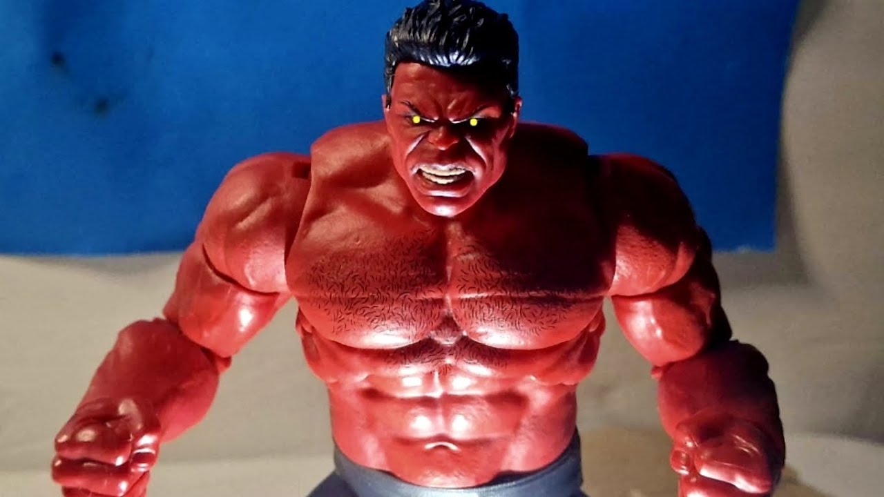 HULK VS RED HULK - Epic Stop Motion Battle - YouTube