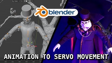 Animating Animatronics with Blender - Servo Animation Add-on