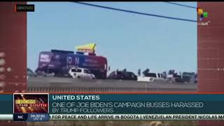 Biden Denounces Harment Against One Of His Campaign Buses