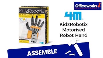 4M KidzRobotix Motorised Robot Hand Assembly