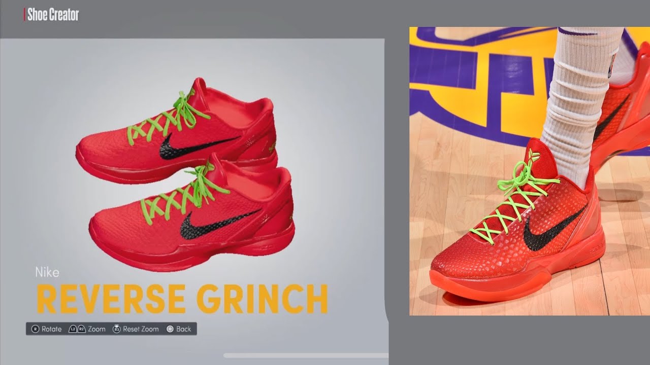 kobe 6 protro reverse grinch