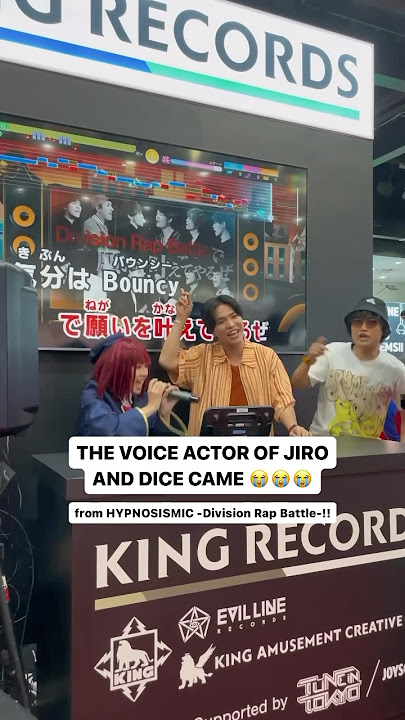 Got to meet the Hypnosis Mic seiyuus at Anime Expo’s King Records booth!! 🥹✨
