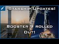 SpaceX Starship Updates! Booster 9 Rolled Out &amp; Lifted Onto Orbital Mount! TheSpaceXShow
