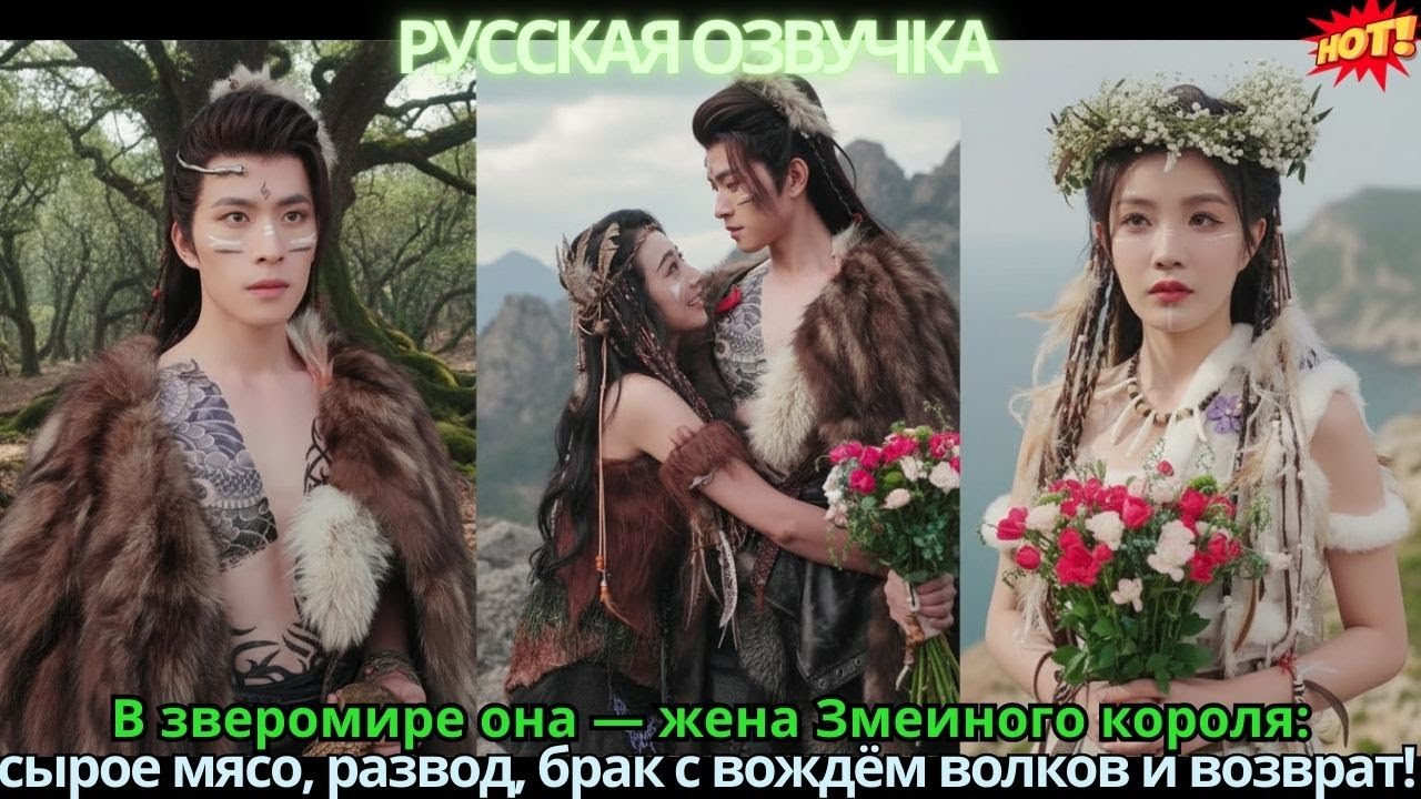 В зверомире она — жена Змеиного короля: сырое мясо, развод, брак с вождём волков и возврат!