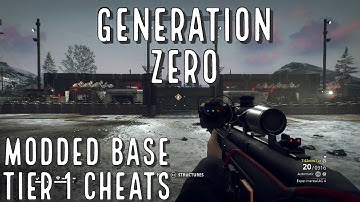 (OUDATED) Generation Zero PS4 Cheats: Tier 1 Save | FULL DEFENSE BASE!