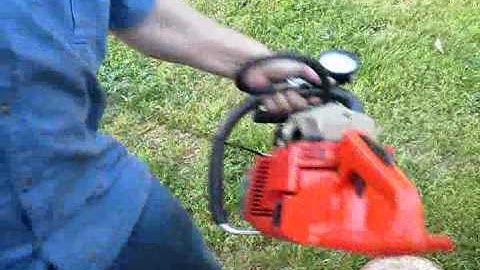 Husqvarna 55 Rancher compression test