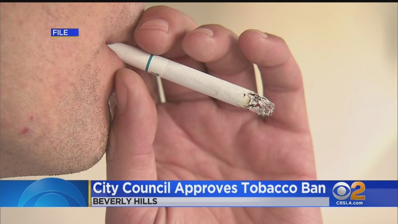 beverly hills tobacco ban Beverly Hills Become First US City To Ban Sales Of Tobacco Products