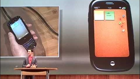 Palm Pre UI demo (2 of 5)