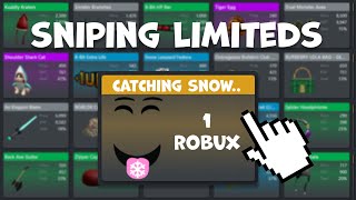 Sniping Limited Items