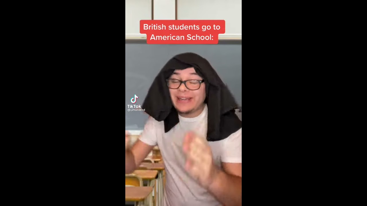 British Kid Goes To American School