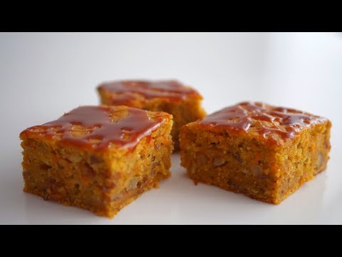 Видео рецепт Тыквенно-морковный кекс