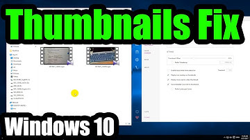 How to fix Thumbnails in Windows 10, File Explorer (Icaros 3.0.1)