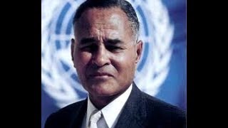 Ralph Bunche speaking at UCLA 2/26/1969