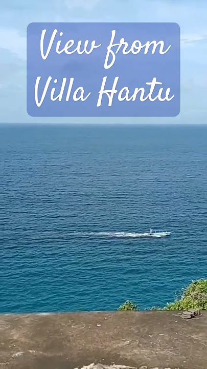 View from Ghost Villa, Lombok Island #music #pop #classic #travel
