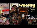 Weekly vlog burgundy hair  wellness staycation  sunday funday at cascade thrifting  more