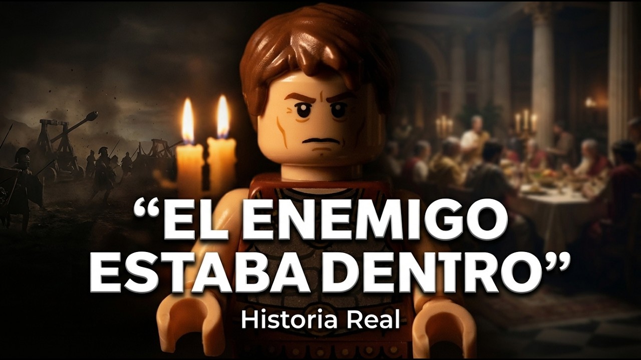 Murió de rabia en plena cena 🍷 | La historia real del emperador romano que perdió el control