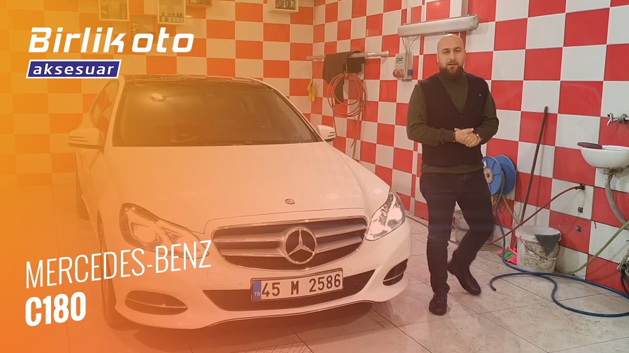 Mercedes-Benz C180 // Pasta Cila, Boya Koruma, LLumar ATR 35 Cam Filmi