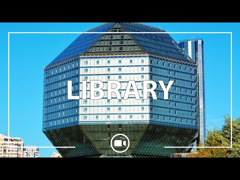 Video: Belarus, National Library. Libraries of Belarus