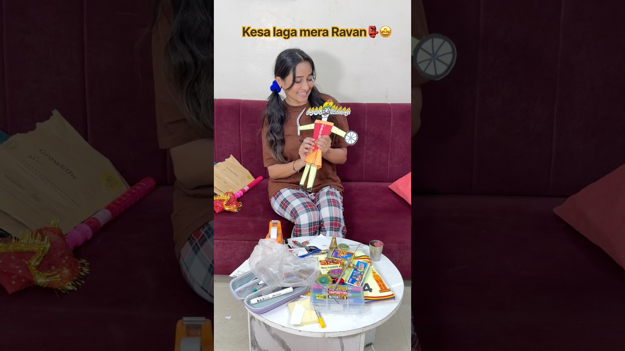Ravan Banati hu👺🔥| Sneha Choudhary | #shortvideo #comedy #trending #explorenow #dussehra #ravan