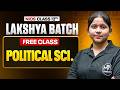 Nios Class 12th Pol Science | Distinction between Society, Nation State &amp; Government | Lakshya Batch