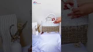 Tas Mendong Natural Putih