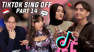 HER RANGE IS MENTAL! 🤩 Waleska & Efra react to SING OFF TIKTOK SONGS PART 14 ft Eltasya Natasha