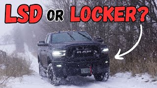 Ram 2500 Power Wagon and Ford F250 | Locking Differential vs Limited Slip Differential Explained by The Getty Adventures 20,466 views 5 months ago 9 minutes, 50 seconds