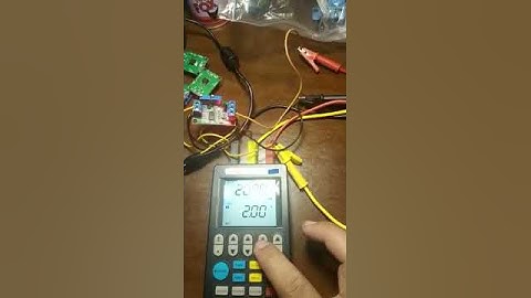 Set Kalibrasi 0-2 VDC dengan MODUL ANALOG VOLTAGE TO CURRENT CONVERTER (4-20 mA)