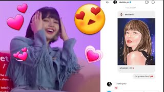 I DM'ed BLACKPINK LISA AND SHE REPLIED? !!!🙈😍 | OMG!!!