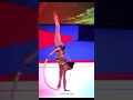 This flexibility is absolutely insane 😳 #gymnastics #rhythmicgymnastics