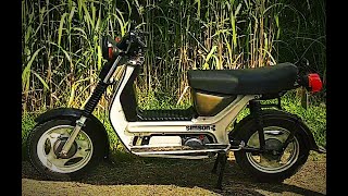 Prezentacja i jazda Simsonem Sr 50