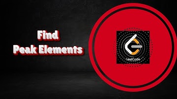 Find Peak Element (Java) | Leetcode 162