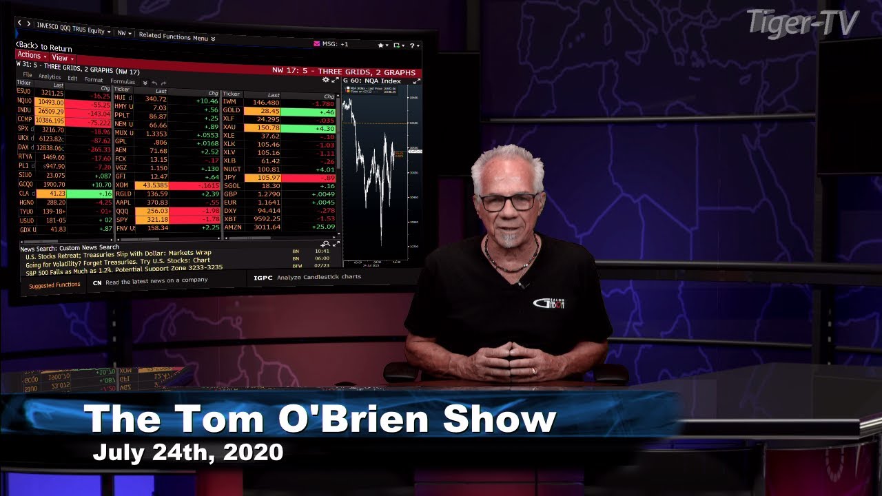 July 24th, Tom O'Brien Show on TFNN - 2020