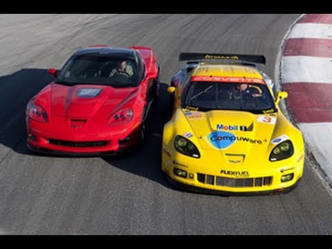 Chevrolet Corvette ZR1 vs C6.R - The Ultimate GT Showdown